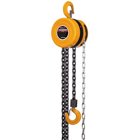 Save even more with the harbor freight credit card. 16 ft. Extra Long Chain Hoist - 1 ton Capacity
