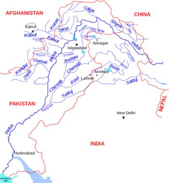 It is the most western and largest of all five rivers of punjab. Jhelum River - Jatland Wiki