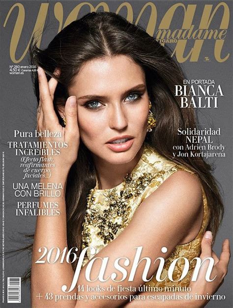 Woman Magazine Madame Figaro January 2016 Cover Various Covers