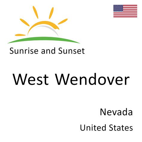 Sunrise And Sunset Times In West Wendover Nevada United States