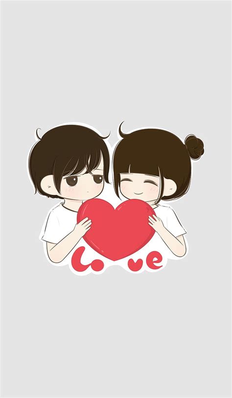 Love Cartoon Couple Cute Love Cartoons Y Cute Cartoon Fondo De
