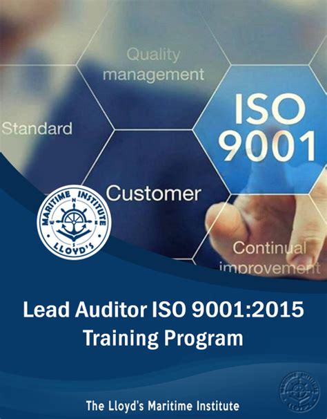 Lloyds Maritime Institute Lead Auditor Iso 9001