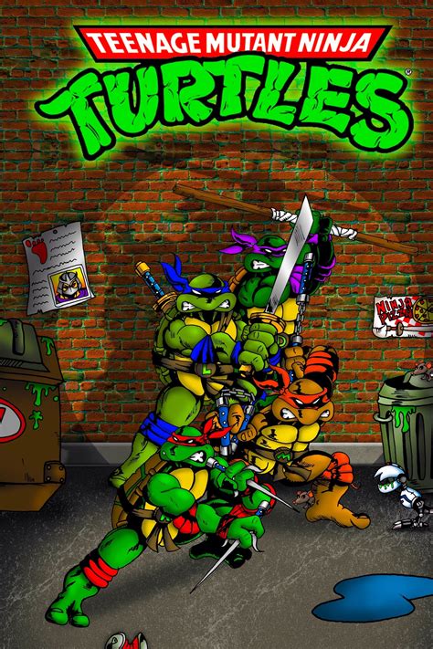Teenage Mutant Ninja Turtles Tv Series 1987 1996 Posters — The