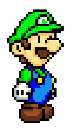 Luigi Pixel Art Maker