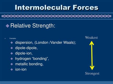 Ppt Intermolecular Forces Powerpoint Presentation Free Download Id