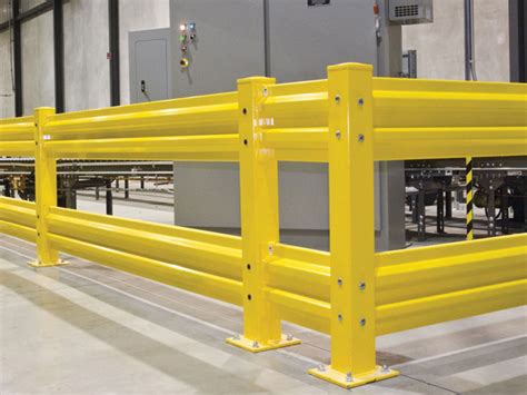 Warehouse Guardrail Systems For Collision Protection Ww Cannon Llc