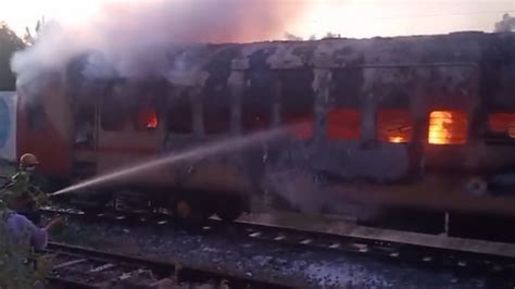 Madurai Train Fire What Led To The Blaze Inside A Stationary Train