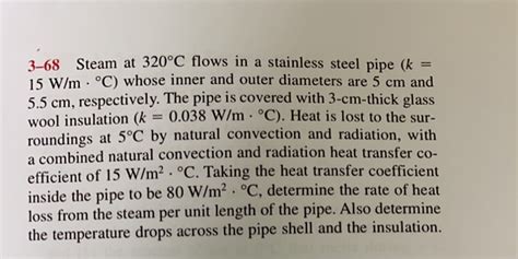 Solved 370 At 15°c The Average Tempe Pipe Is Measured T