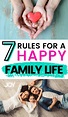 7 Things To Remember When Setting Rules for a Happy Family Life - But ...