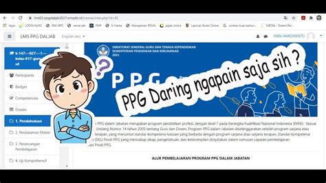 Pengalaman Ppg Contoh Deskripsi Dan Portofolio Ukin Di Ukmppg