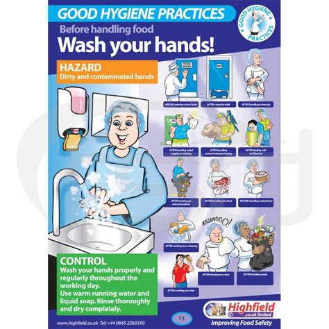 Wash Your Hands Food Safety Posters Kitchen Safety Tips Kitchen Safety