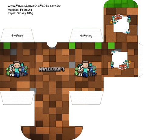 Minecraft Free Printable Boxes Oh My Fiesta For Geeks