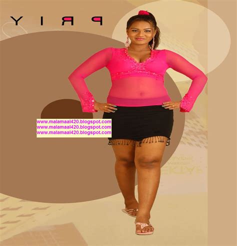 Mallu Aunty Priya Saloni Hot In Pink Navel Skirt Hot Pictures Sexy