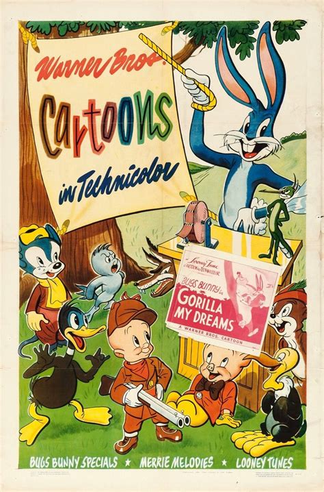 Vintage Looney Tunes One Sheets From The 1930s And 1940s Cartoons