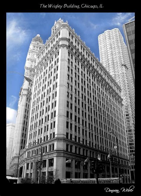 Wrigley Building Chicago Usa Windy City Chicago Iconic Buildings