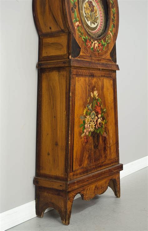 19th C French Comtoise Or Grandfather Clock From Ofleury On Ruby Lane