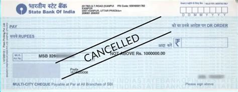 How To Write A Cancelled Cheque