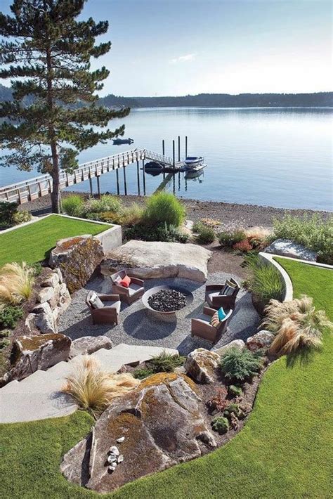 13 Stunning Lakefront Landscaping Ideas Landscaping Expert Tips Fire