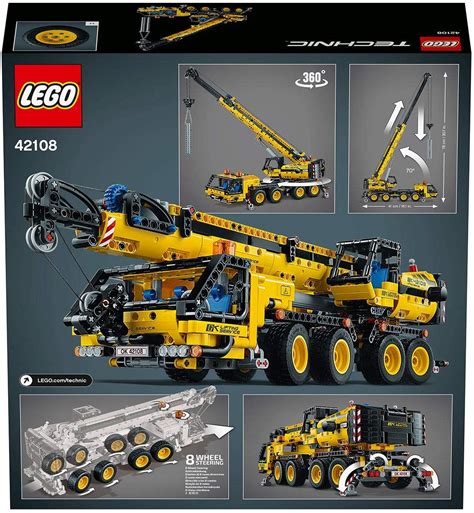 Lego® 42108 Technic Mobile Crane Truck Toy Construction Vehicles