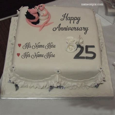 happy unique 25th anniversary cake designs 335977 happy 25th anniversary cake pics gambarsaez1u