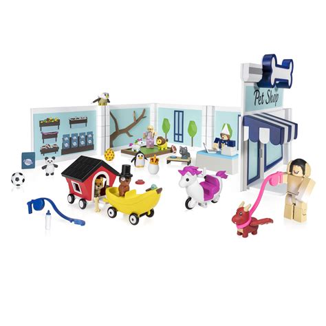 Roblox Celebrity Collection - Adopt Me: Pet Store Deluxe Playset [Includes Exclusive Virtual ...