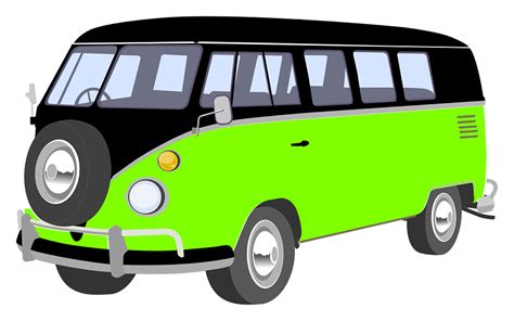 Vw Camper Van Clipart Clipground