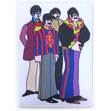 The Beatles Standard Woven Patch Sub Band Border Wholesale Only