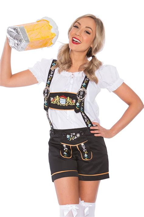 Ladies Beer Maid Lederhosen Costume Oktoberfest Costume Holidays Costume Themes Costumes Au