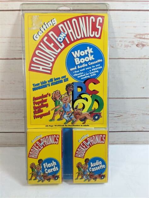 Getting Hooked On Phonics Workbook And Cassette Flash Cards Beginners Starter Kit For Sale Online