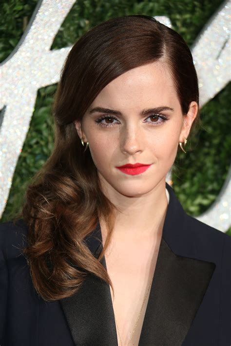 Emma Watson Celebrities Who Prove Red Lipstick Looks Good On Every Skin Tone POPSUGAR