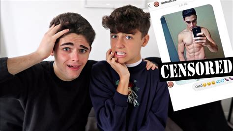 reading our first dms to each other couples react youtube