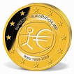 2 Euro Gedenkmünze Deutschland "10 Jahre Euro" vergoldet | 2 Euro ...