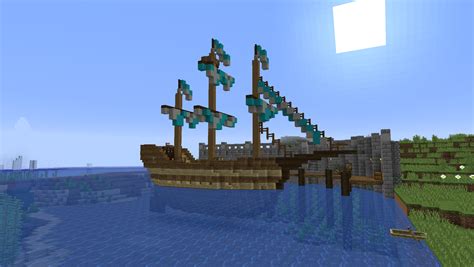 The First Boat I Am Finally Proud To Say I Built Rminecraft