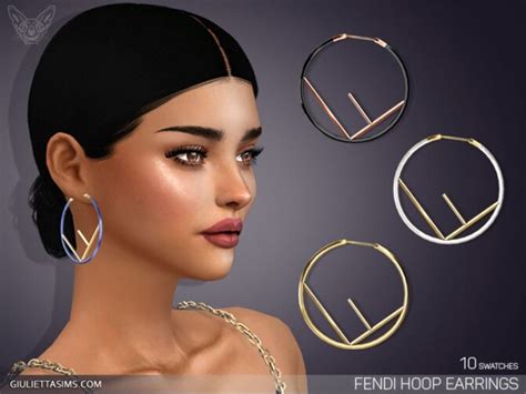 Best Sims 4 Hoop Earrings Cc To Download Fandomspot Anentertainment
