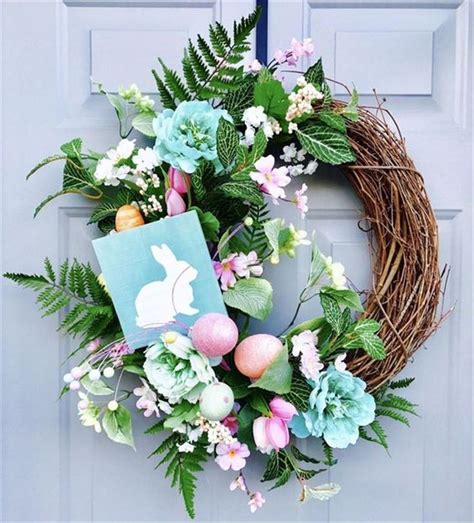 60 Easter Holiday Home Decorations Easter Crafts Ideas Easter Wreath