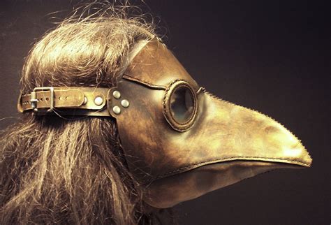 Tom Banwell—leather And Resin Projects Plague Doctor Mask Finished