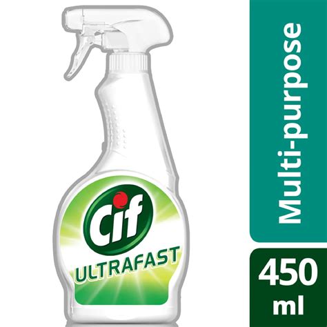 Cif Ultrafast Multipurpose With Bleach Spray 450ml Watsons Philippines