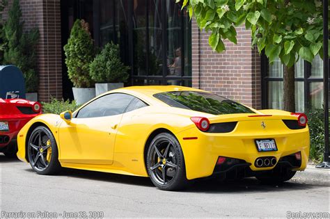 Yellow Ferrari 458 Italia BenLevy Com