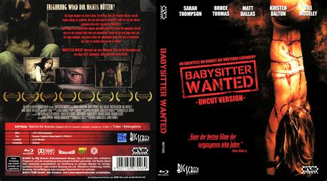 Babysitter Wanted Uncut Version German Blu Ray Cover German Dvd Covers