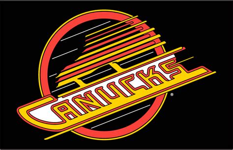 Canucks Flying V Logo 6x4vancouver Canucks Skate V1 Logo Card