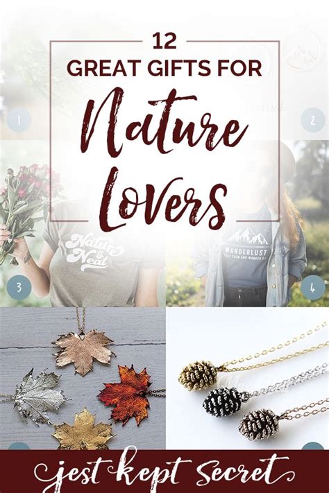 Unique gifts for nature lovers. 12 Great Gifts for Nature Lovers | Jest Kept Secret ...