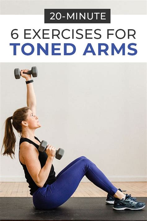 Upper Body Workout Minute Toned Arms Nourish Move Love