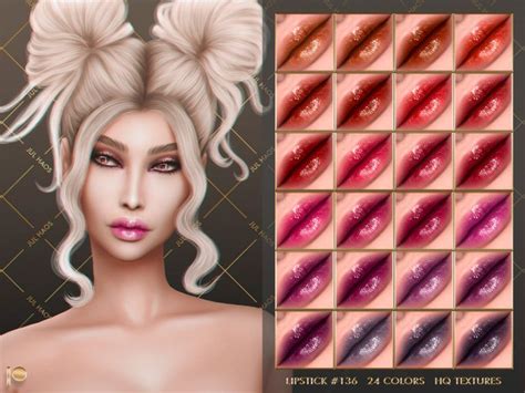 Julhaos Cosmetics Patreon Lipstick 136 The Sims 4 Catalog