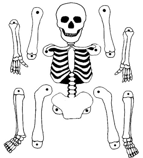 Fabriquer Un Pantin Squelette Pour Halloween Momes