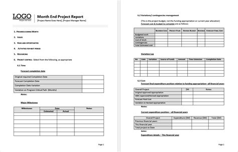 12 Printable Construction Report Formats In Ms Word