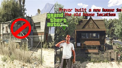 Trevor Built A New House In The Old House Location Gta 5 Mods Gta 5