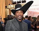 Billy Porter from 'Pose' Stunned in Gold-Foil-Feathered Bodice and ...