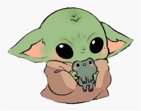 Baby Yoda Drawing Easy Cute Step By Step Images Babyyodaabout