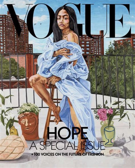 What Makes The Paintings On The Vogue Cover So Special