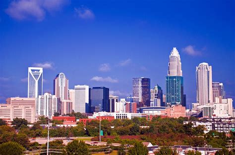 Feel free to send us your own wallpaper and we will consider adding it to appropriate category. "Charlotte NC skyline" by ALEX GRICHENKO | Redbubble